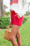 Dear John: North Hampton Shorts - Salsa
