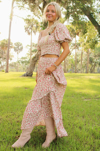 Z Supply: Mora Maxi Skirt - Sandshell