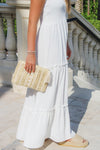 By The Shore Knit Clutch Bag - Ivory