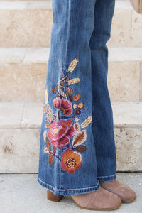 Dear John: Rosa Mid Rise Flare Jean - Autumn Revival