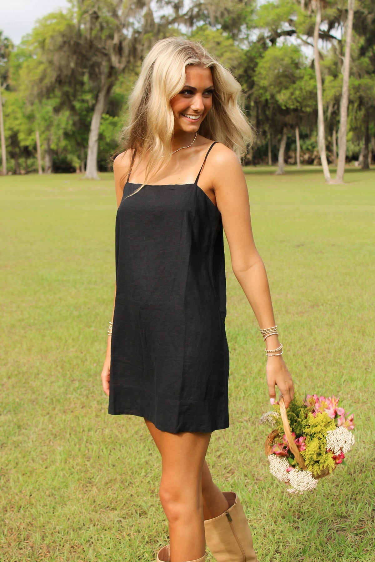 Z Supply: Maude Mini Dress - Black