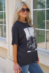 Z Supply: Big Apple City Tee - Black Sand