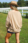 Cowgirl Dreams Graphic Boot Sweatshirt - Coco