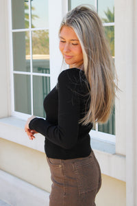 Z Supply: Jovy Sweater Top - Black