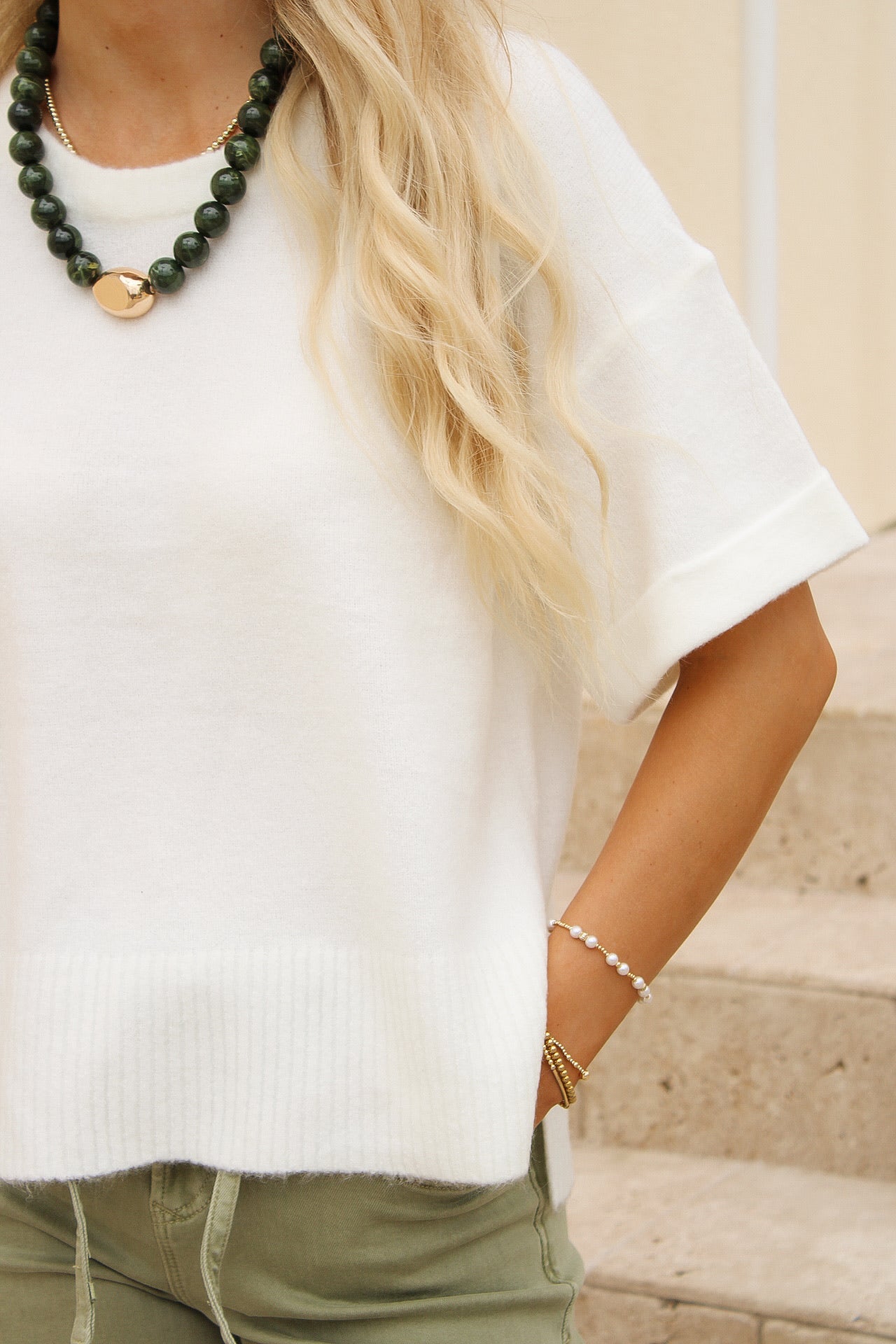 Dear John: Catrina Top - Off White