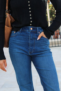 Z Supply: The Studio Modern Boot Cut Jeans - Inkwell