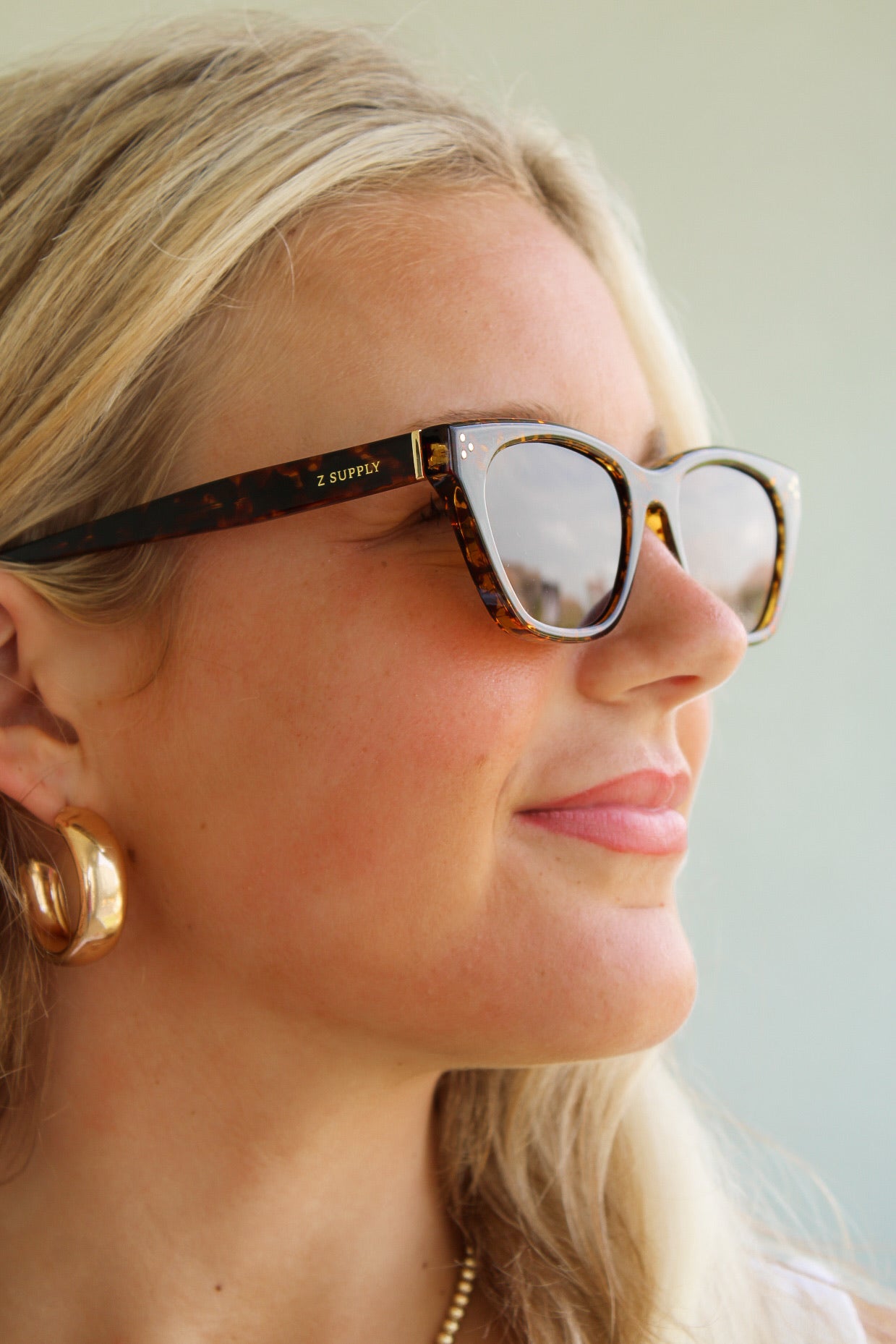 Z-Supply: Midnite  Polarized Sunglasses - Brown Tortoise