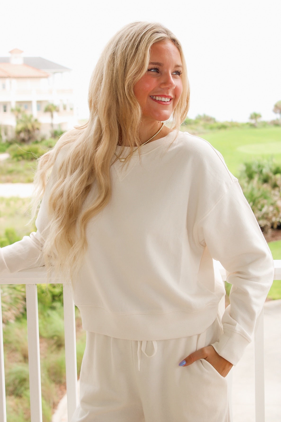 Z Supply: Clubhouse Sweatshirt - Cloud