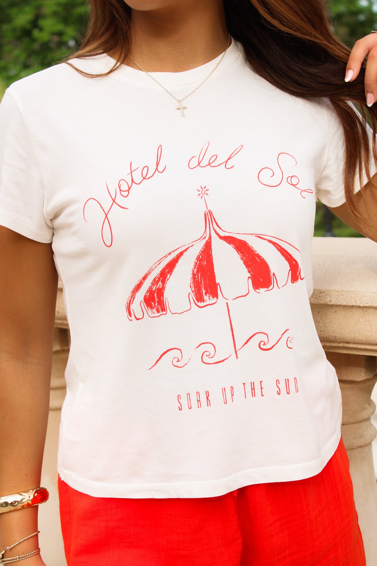 Z Supply: Del Sol Tourist Tee - Sea Salt