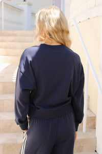 Z Supply: Comeback Sweatshirt - Eclipse