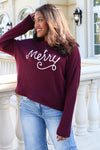 Z Supply: Sienna Merry Sweater - Merlot