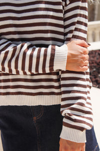 The Double Take Button Detail Sweater - Oatmeal