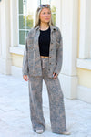 Z Supply: All Day Leopard Jacket - Desert Tan