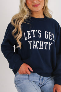 Z Supply: Yachty Boyfriend Sweatshirt - Eclipse