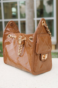 The Luxe Edit Shoulder Bag - Coffee