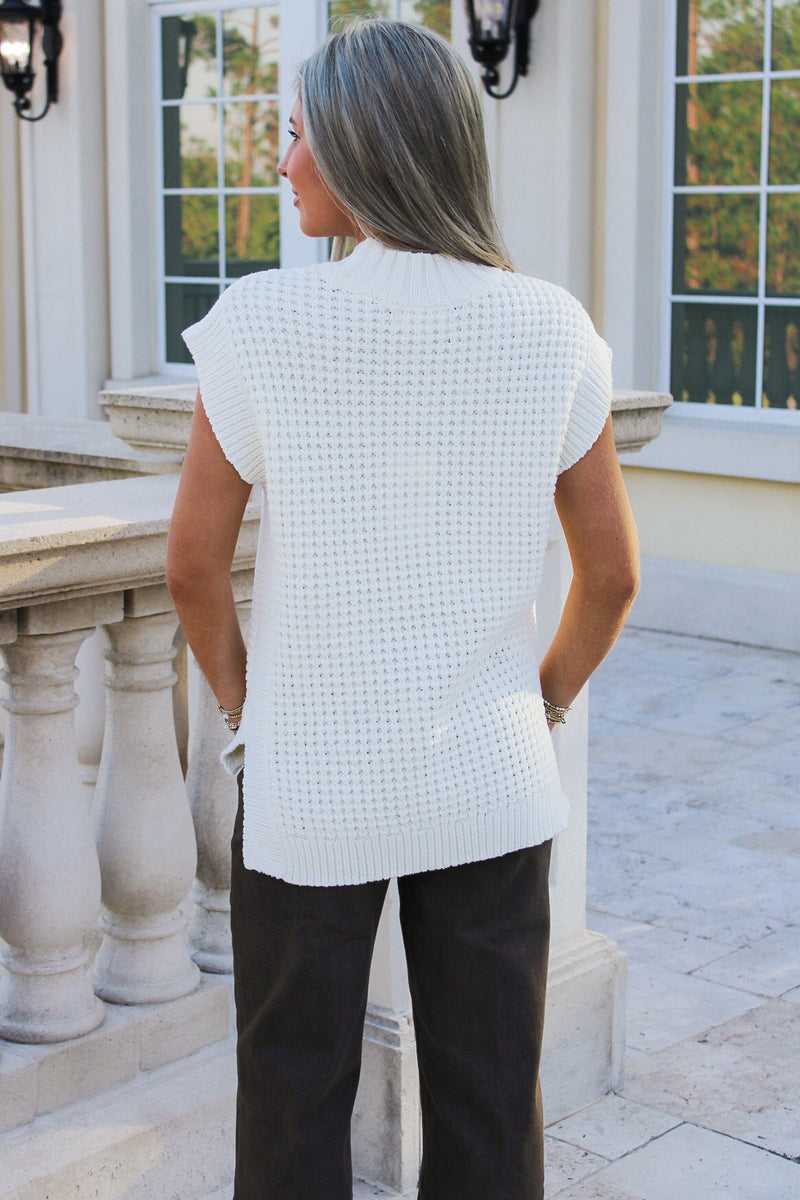 Dear John: Brianna Top - Milk Froth