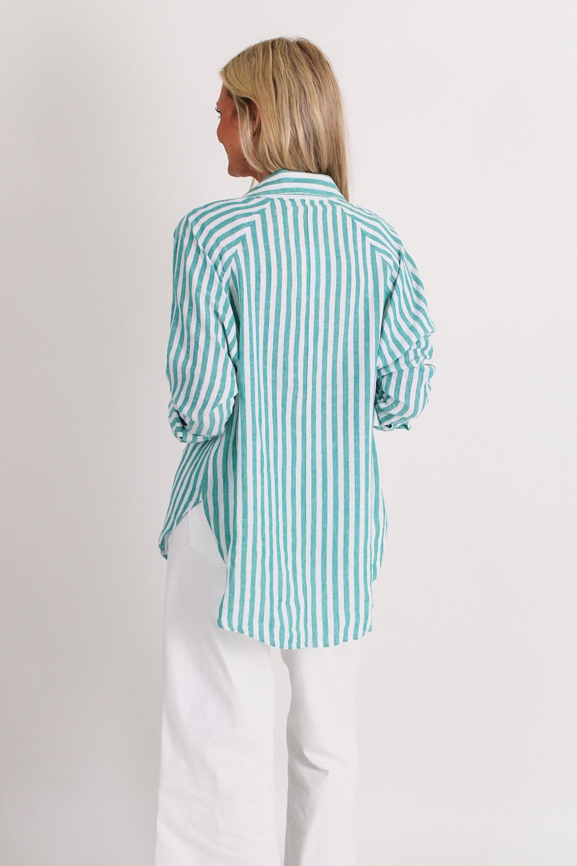 Z Supply: The Perfect Linen Stripe Top - La Palma