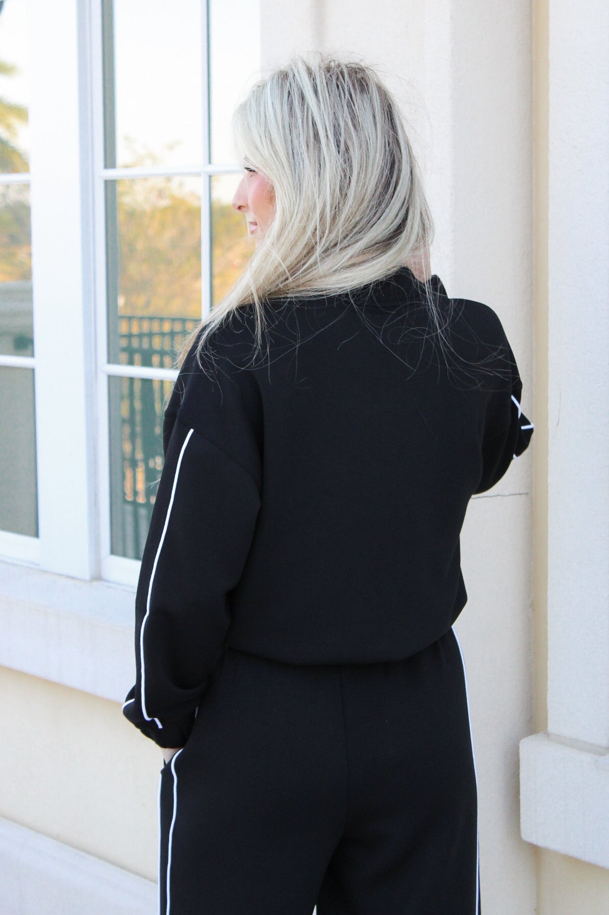 Z Supply: On Track Oversized Jacket - Black