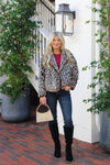 Dear John: Meadow Collared Jacket- Cheetah