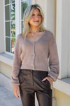 Z Supply: Sadira Fluffy Cardigan - Moonlight