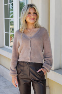 Z Supply: Sadira Fluffy Cardigan - Moonlight