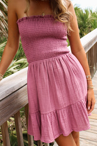 Lotus & Luna: Daquiri Dress - Berry