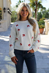 Z Supply: Tie The Ribbon Sweater - Warm White