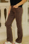 Dear John: Jaxtyn Bootcut Jeans - Brown Leopard