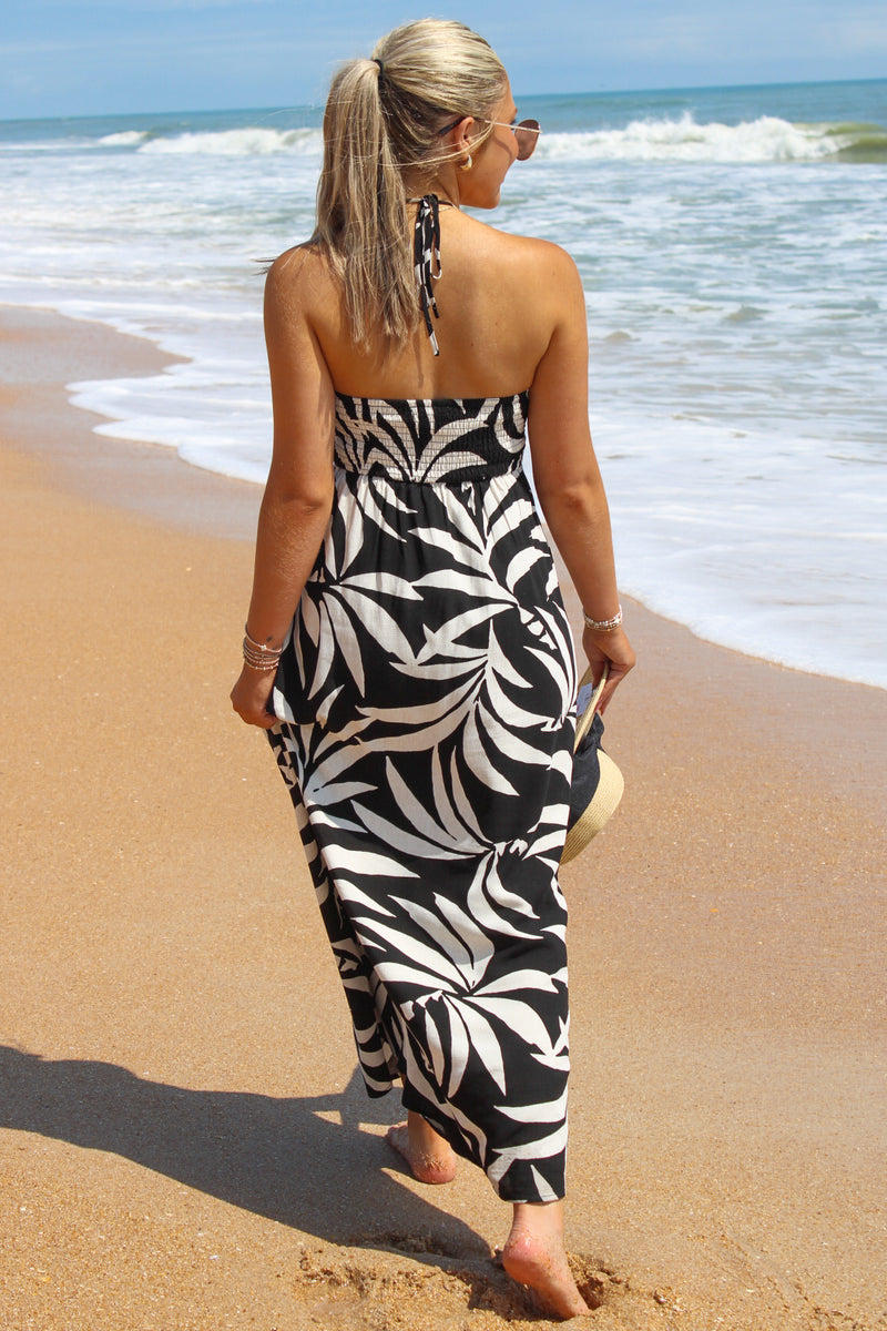Z Supply: Elodi Vacances Midi Dress - Black