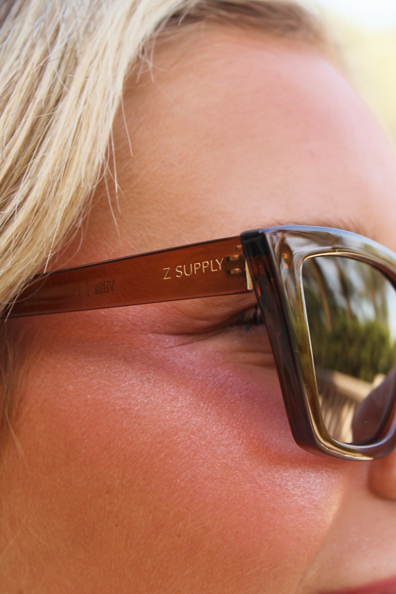 Z-Supply: Villa Sand Polarized Sunglasses - Tan