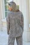 Z Supply: All Day Leopard Jacket - Desert Tan