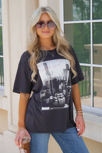Z Supply: Big Apple City Tee - Black Sand