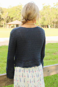 Sadie & Sage: Calico Pullover - Navy