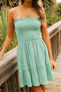 Lotus & Luna: Daquiri Dress - Aqua