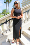 Z Supply: Valencia Midi Dress - Black