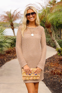 Z Supply: Calabria Shimmer Crochet Dress