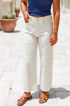 In The Moment Mid Rise Jeans - Bone