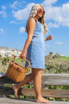 Dear John: Sabrina Denim Dress - Pacific