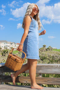 Dear John: Sabrina Denim Dress - Pacific