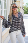 Dear John: Jacquel Top - Whitecap Gray