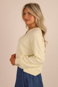 Z Supply: Coming Up Cozy Sweater - Pineapple