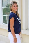 Mimosa Please Pullover Sweater - Navy