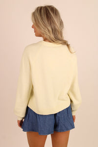 Z Supply: Coming Up Cozy Sweater - Pineapple