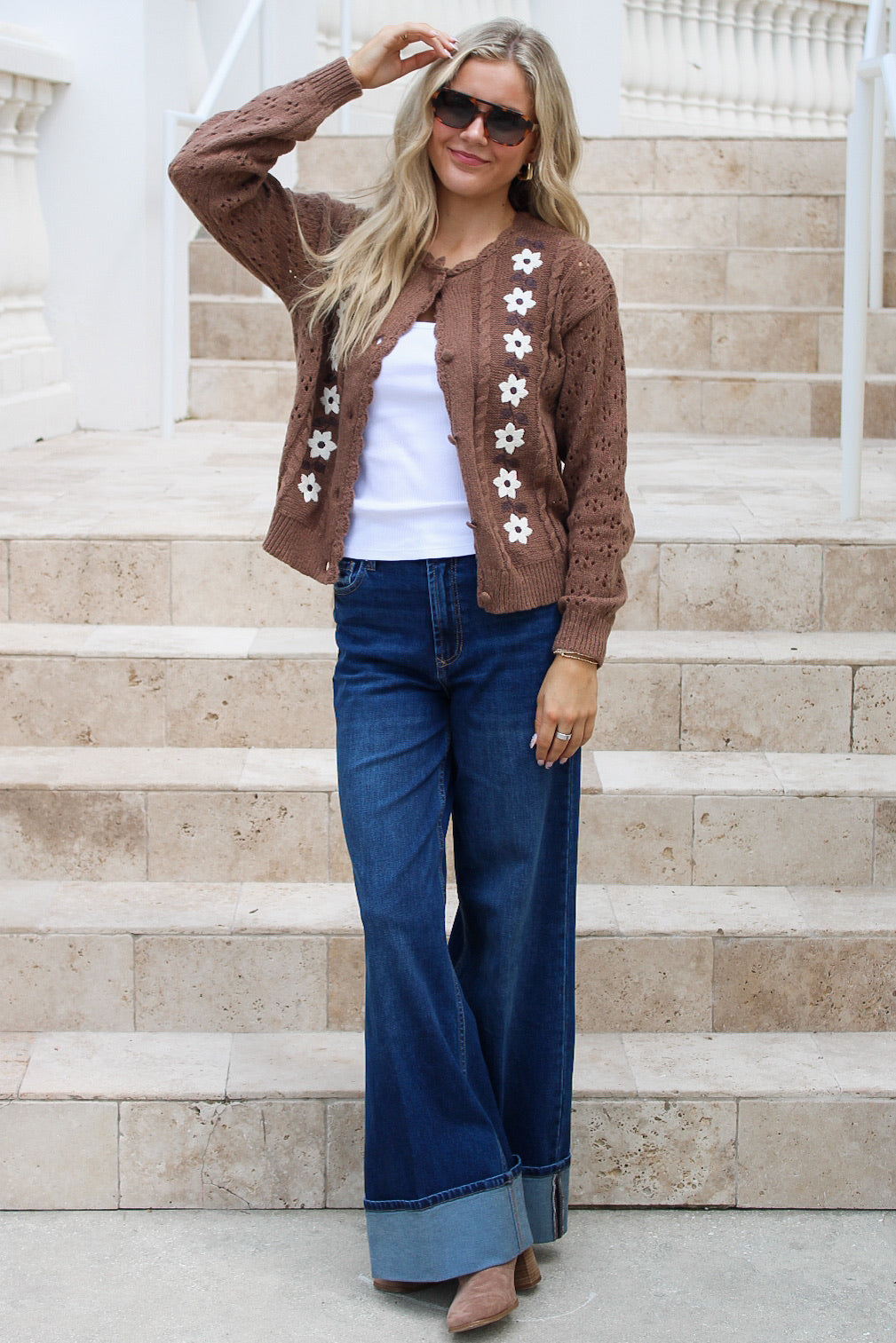 Dear John: Fiona Wide Leg Jean - Castillion