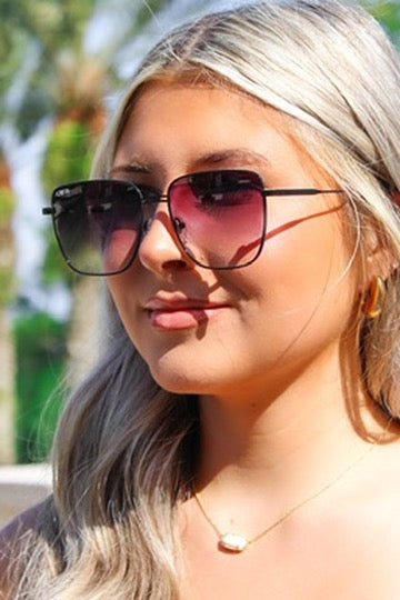 Otra: Rita Sunglasses - Black Smoke