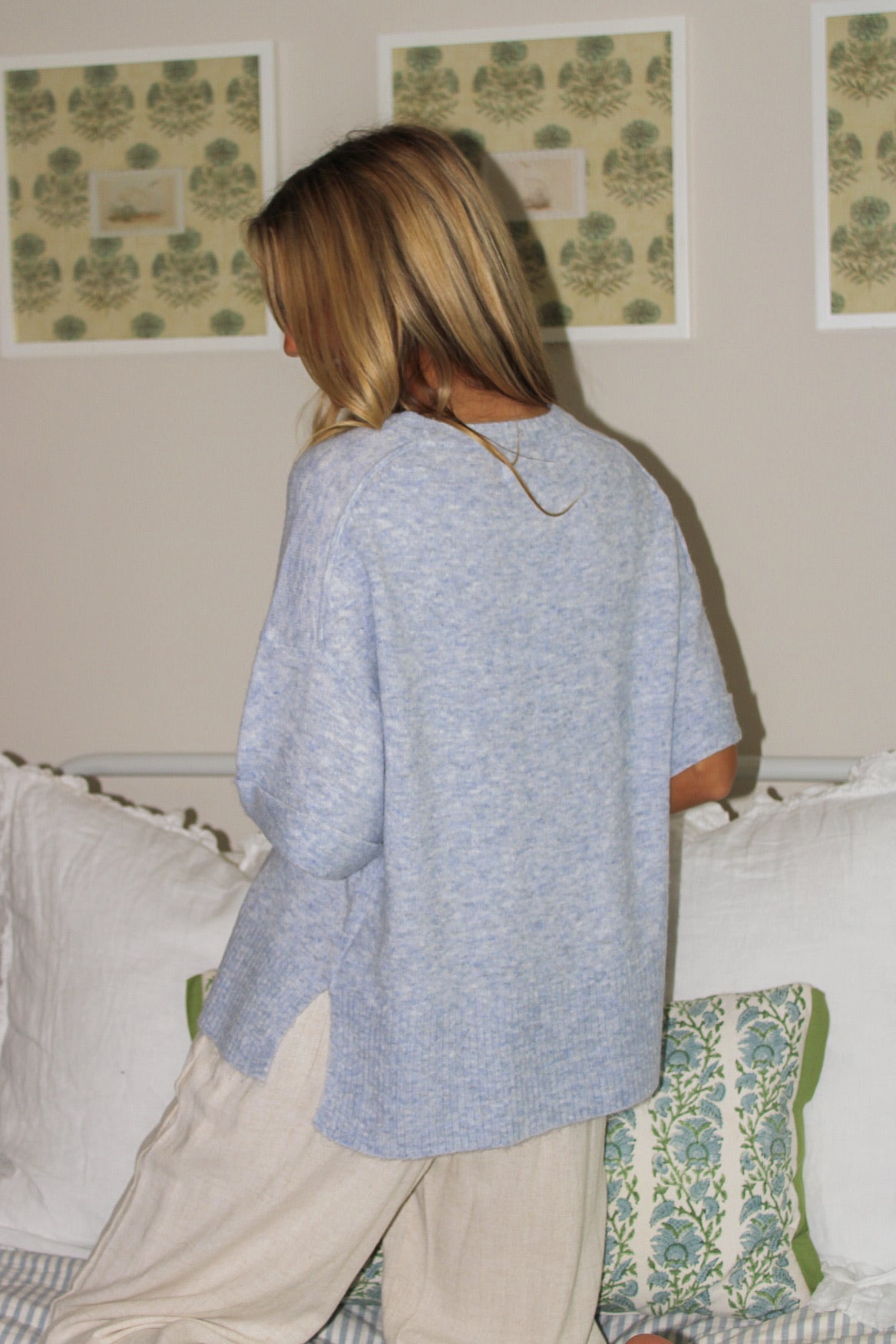 Dear John: Catrina Sweater - Coastline Blue