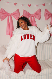 Z Supply: Oversized Lover Sweatshirt - Vanilla Ice
