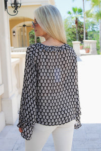 Dear John: Jacquel Top - Whitecap Gray