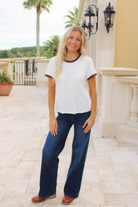 Dear John: Unity Tee - White/Brown