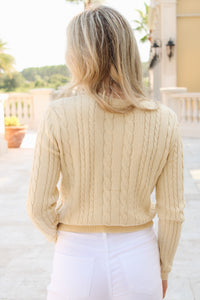 Z Supply: Cara Long Sleeve Cardigan - Lemon Chiffon
